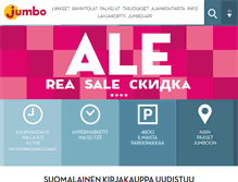 Tablet Screenshot of jumbo.fi